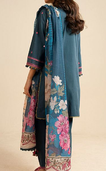 Alkaram Pickled Bluewood Lawn Suit | Pakistani Lawn Dress in USA- Image 2