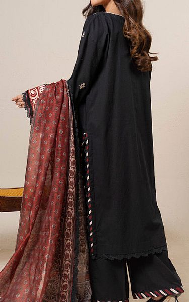 Alkaram Black Lawn Suit | Pakistani Lawn Dress in USA- Image 2