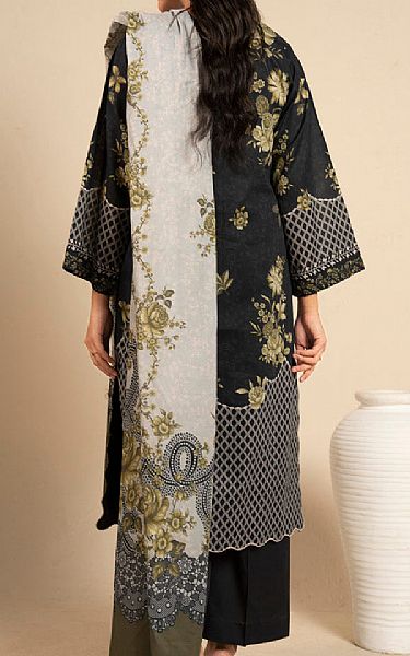 Alkaram Black Lawn Suit | Pakistani Lawn Dress in USA- Image 2