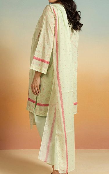 Alkaram Beryl Green Lawn Suit | Pakistani Lawn Dress in USA- Image 2