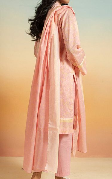 Alkaram Pink Lawn Suit | Pakistani Lawn Dress in USA- Image 2