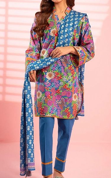 Alkaram Multi Lawn Suit | Pakistani Lawn Dress in USA- Image 1