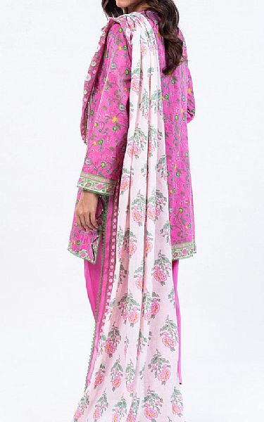 Alkaram Persian Pink Lawn Suit | Pakistani Lawn Suits- Image 2