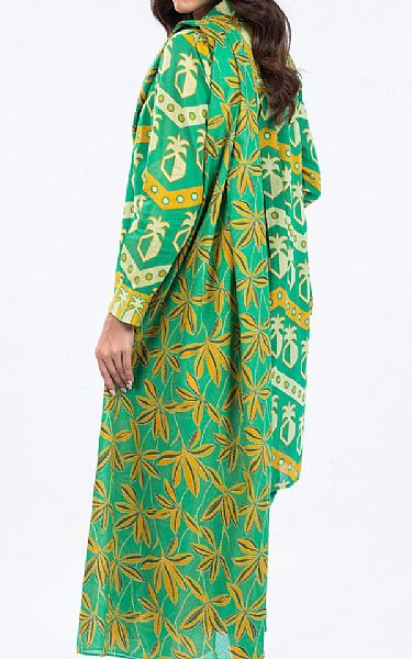 Alkaram Jade Green Lawn Suit | Pakistani Lawn Suits- Image 2