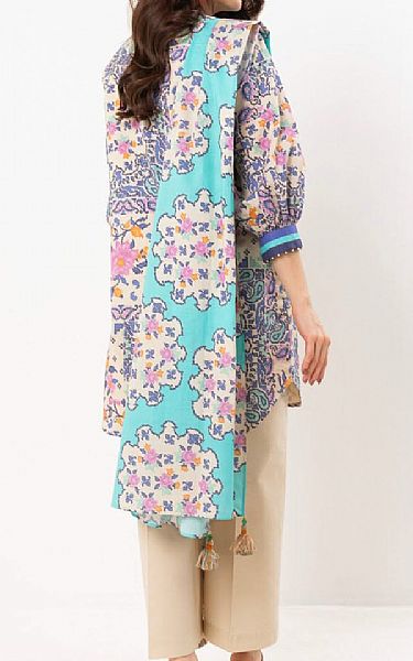 Alkaram Multi Lawn Suit (2 pcs) | Pakistani Lawn Dress in USA- Image 2