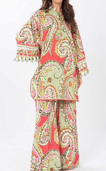 Alkaram Multi Lawn Suit (2 pcs) | Pakistani Lawn Dress in USA- Image 1