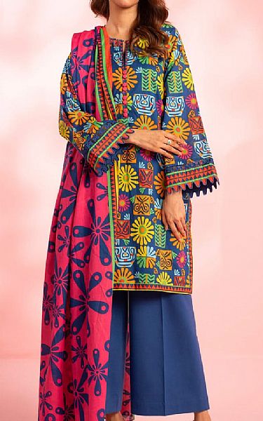Alkaram Multi Lawn Suit | Pakistani Lawn Dress in USA- Image 1