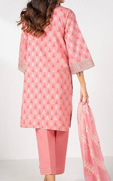 Alkaram Baby Pink Lawn Suit | Pakistani Lawn Dress in USA- Image 2