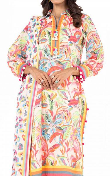 Alkaram Multi Lawn Suit | Pakistani Lawn Dress in USA- Image 2