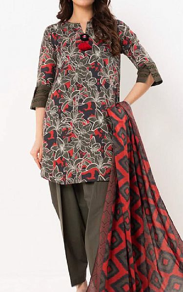 Alkaram Multi Lawn Suit | Pakistani Lawn Dress in USA- Image 1