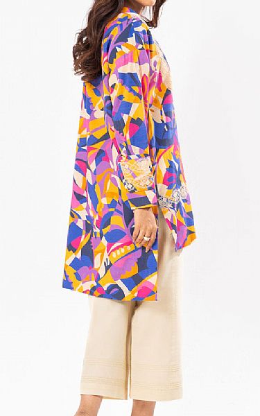 Alkaram Multi Khaddar Kurti | Pakistani Winter Dresses in USA- Image 2