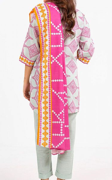 Alkaram Sea Mist Karandi Suit | Pakistani Winter Dresses in USA- Image 2