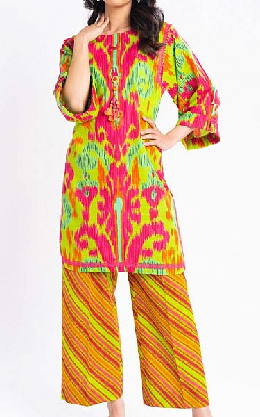 Alkaram Multi Khaddar Suit (2 Pcs) | Pakistani Winter Dresses in USA- Image 1