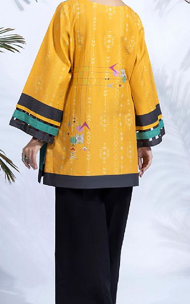 Almirah Mustard Lawn Suit (2 Pcs) | Pakistani Dresses in USA- Image 2