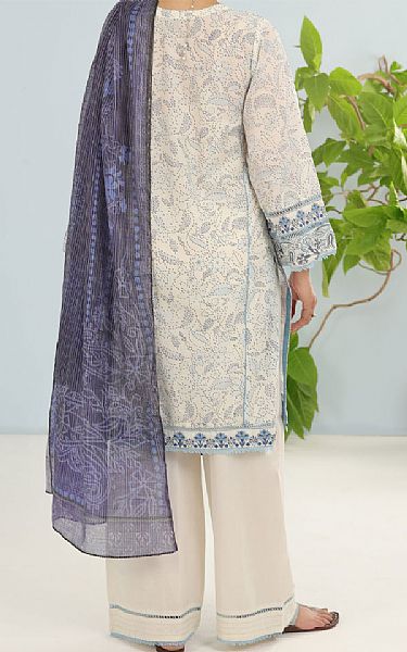 Almirah Off-white Lawn Suit | Pakistani Lawn Dress in USA- Image 2