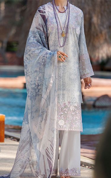 Almirah Sky Blue Lawn Suit | Pakistani Lawn Dress in USA- Image 1