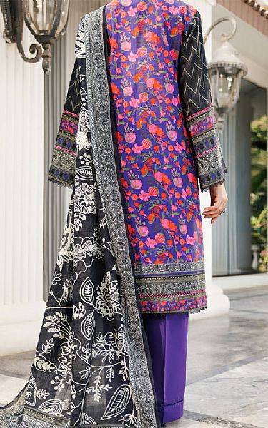 Almirah Indigo Lawn Suit | Pakistani Lawn Dress in USA- Image 2