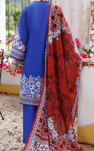 Almirah Blue Lawn Suit | Pakistani Lawn Dress in USA- Image 2