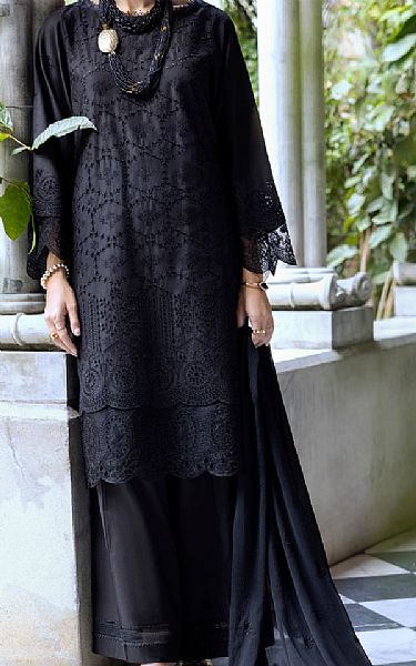 Almirah Black Lawn Suit | Pakistani Lawn Dress in USA- Image 1