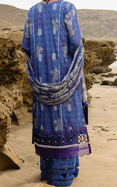 Almirah Blue Lawn Suit | Pakistani Lawn Dress in USA- Image 2