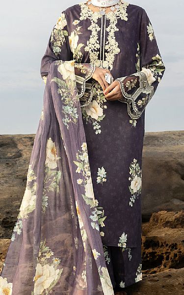 Almirah Black Lawn Suit | Pakistani Lawn Dress in USA- Image 1
