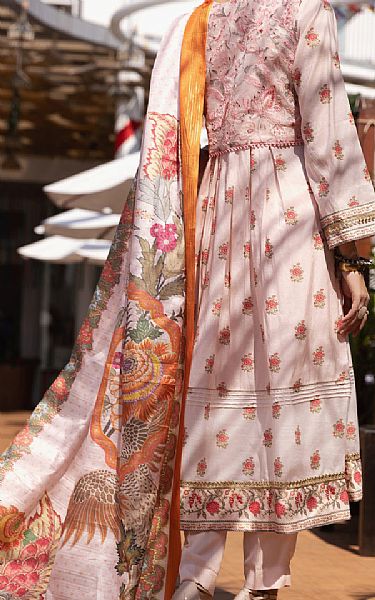 Almirah Pink Chanderi Suit | Pakistani Lawn Suits- Image 2