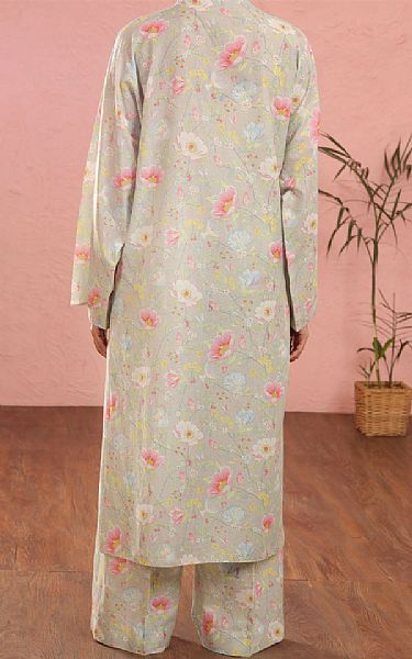 Almirah Ivory Cambric Suit (2 Pcs) | Pakistani Lawn Dress in USA- Image 2