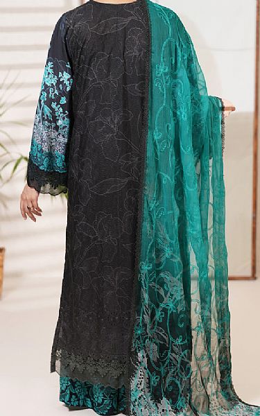 Almirah Black Lawn Suit | Pakistani Lawn Dress in USA- Image 2