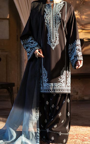 Almirah Black Lawn Suit | Pakistani Lawn Dress in USA- Image 1