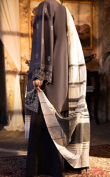 Almirah Warm Grey Lawn Suit | Pakistani Lawn Dress in USA- Image 2
