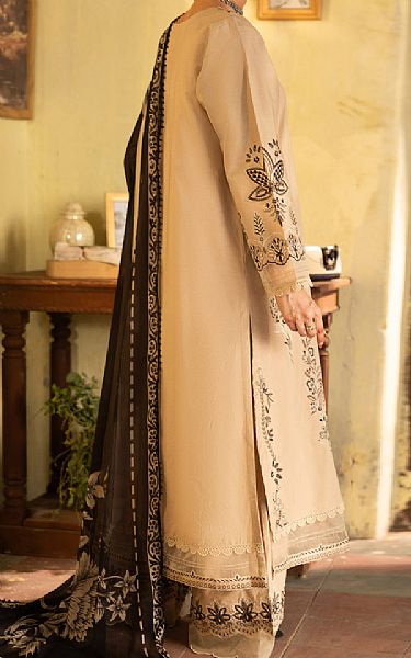 Almirah Tan Lawn Suit | Pakistani Lawn Dress in USA- Image 2