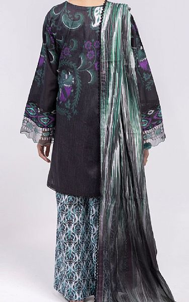 Almirah Black Lawn Suit | Pakistani Lawn Dress in USA- Image 2