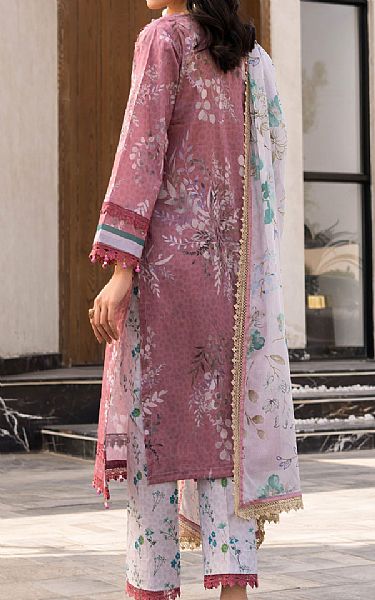 Al Zohaib Cadillac Pink Lawn Suit | Pakistani Lawn Dress in USA- Image 2