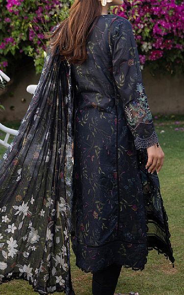 Al Zohaib Black Lawn Suit | Pakistani Lawn Dress in USA- Image 2