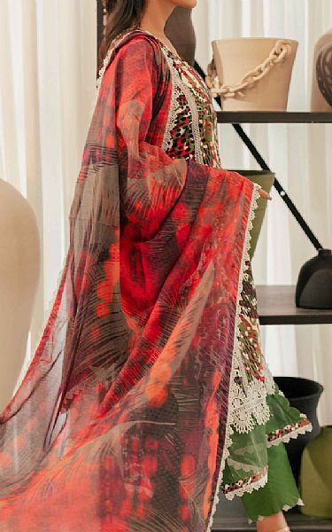 Al Zohaib Multi Cotton Suit | Pakistani Winter Dresses in USA- Image 2