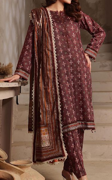 Al Zohaib Redwood Lawn Suit | Pakistani Lawn Dress in USA- Image 2