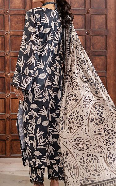Al Zohaib Black Lawn Suit | Pakistani Lawn Dress in USA- Image 2