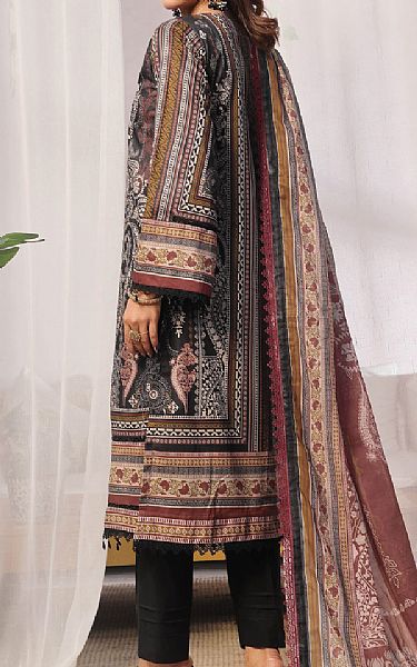 Al Zohaib Black Lawn Suit | Pakistani Lawn Dress in USA- Image 2