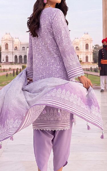 Al Zohaib Lilac Lawn Suit | Pakistani Lawn Dress in USA- Image 2