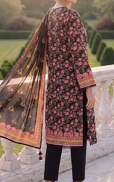 Al Zohaib Black Lawn Suit | Pakistani Lawn Dress in USA- Image 2
