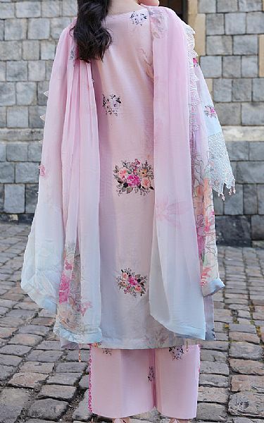 Al Zohaib Light Pink Lawn Suit | Pakistani Lawn Dress in USA- Image 2