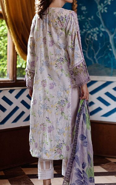 Al Zohaib Lilac/Grey Lawn Suit | Pakistani Lawn Dress in USA- Image 2
