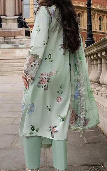Al Zohaib Mint Green Lawn Suit | Pakistani Lawn Dress in USA- Image 2