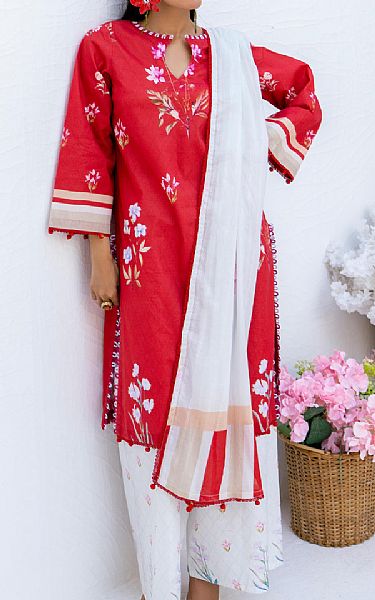 Al Zohaib Cardinal Lawn Suit | Pakistani Lawn Dress in USA- Image 1
