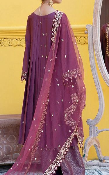 Shocking Pink Cotton Suit | Anamta Pakistani Winter Dresses