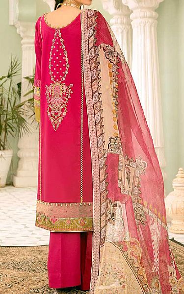 Anamta Crimson Lawn Suit | Pakistani Lawn Suits- Image 2