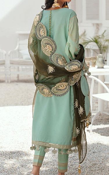 Anamta Pistachio Green Lawn Suit | Pakistani Lawn Suits- Image 2