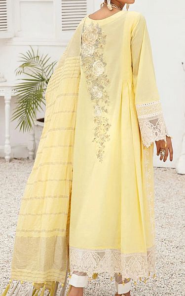 Anamta Yellow Lawn Suit | Pakistani Lawn Suits- Image 2