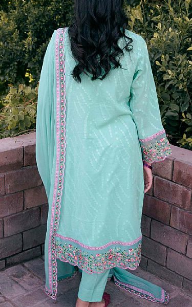 Arz Seafoam | Pakistani Pret Wear Clothing by Arz- Image 2