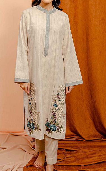 Arz Sand | Pakistani Pret Wear Clothing by Arz- Image 1